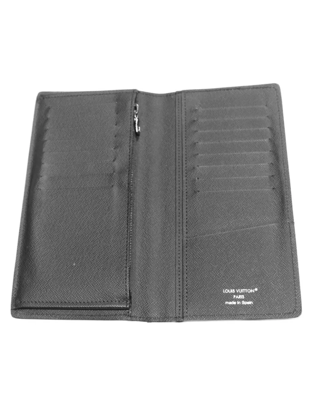 Louis Vuitton Portefeuille Brazza Epi Noir Wallet